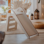 Wooden Indoor Scandi Slide for Children 87x46cm