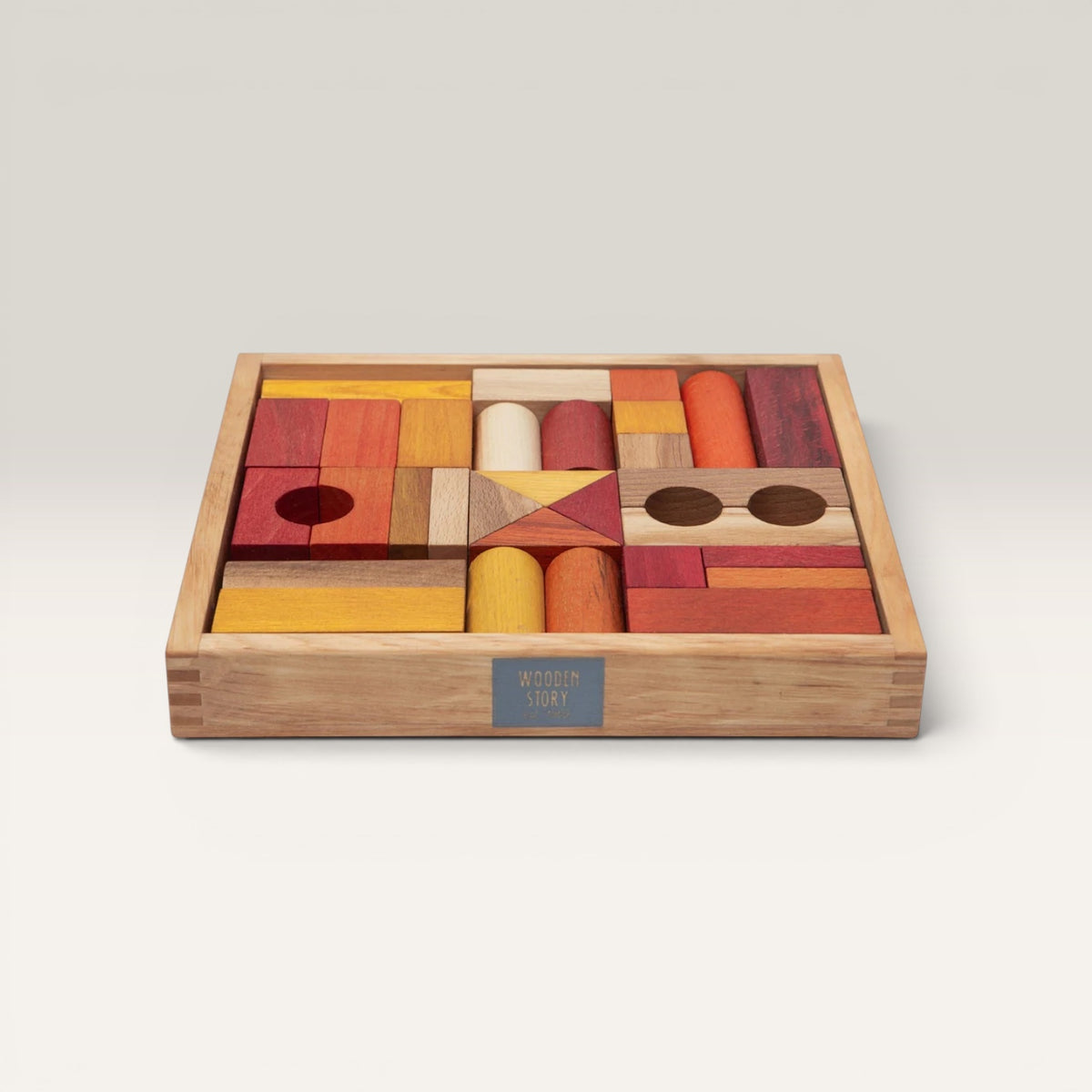 Specialus pasiūlymas:  medinės montessori kaladėles + montessori rūšiavimo žaislas